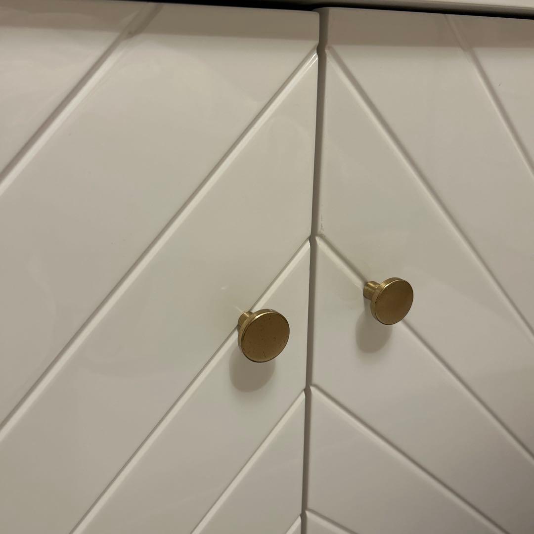 ソルティール サイドボード ホワイト（W1200×H660）