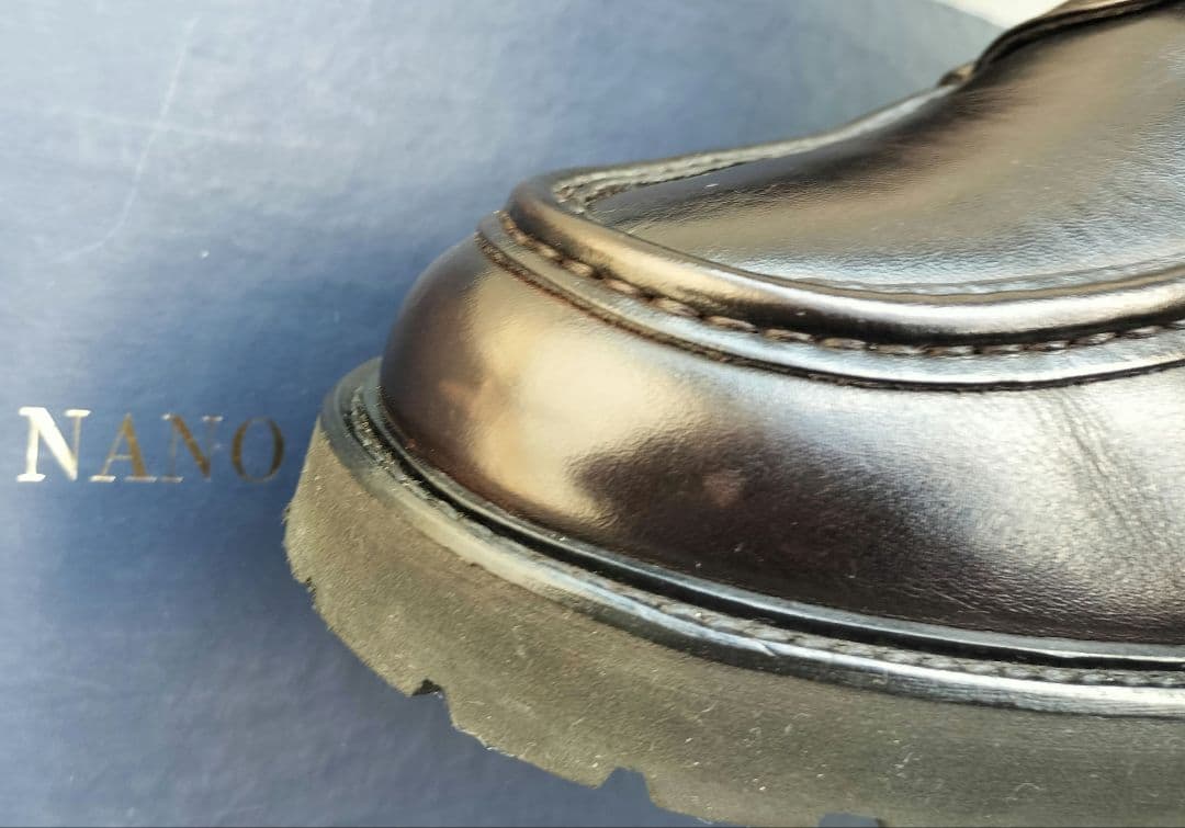 ナノユニバース Uチップ ダークブラウン 25.5cm