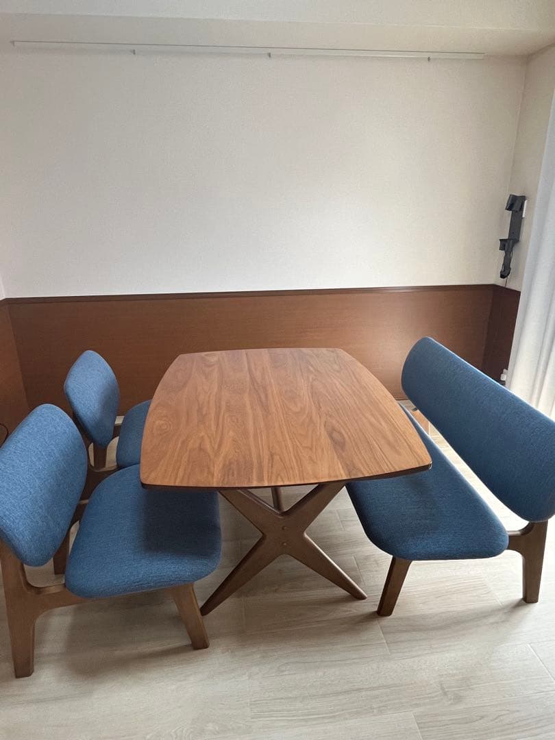 ニトリ　リビングダイニングテーブル　リラックスワイド　京都府直接引取り