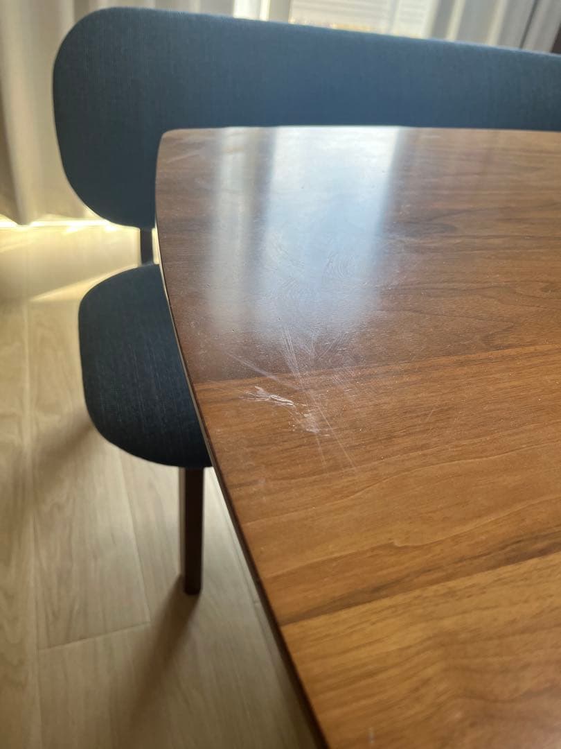 ニトリ　リビングダイニングテーブル　リラックスワイド　京都府直接引取り