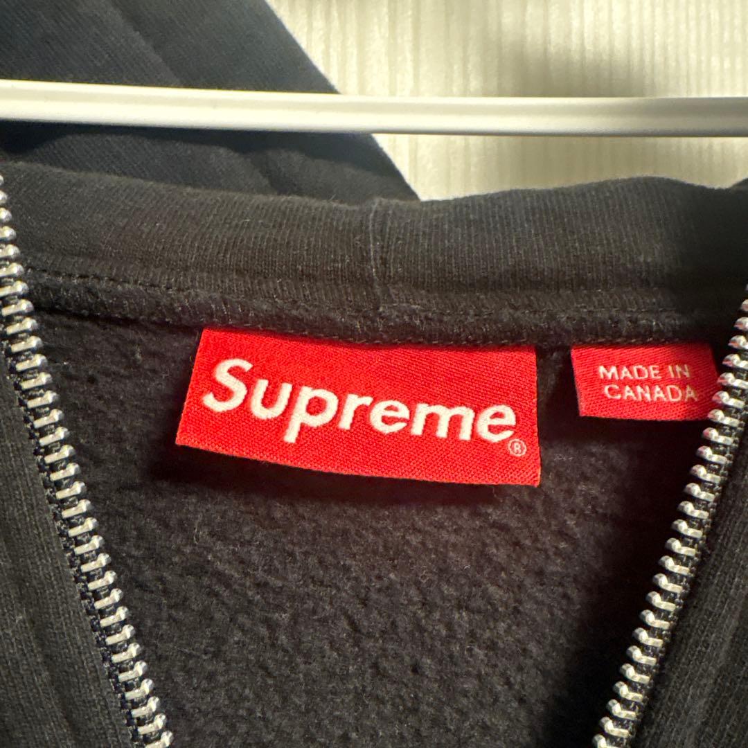 Supreme スモールボックスロゴジップアップパーカー
