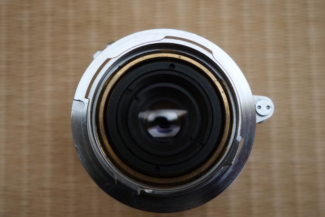 ライカ　ズマロン　35㎜　F3.5　1955年製　純正フードIROOA付き
