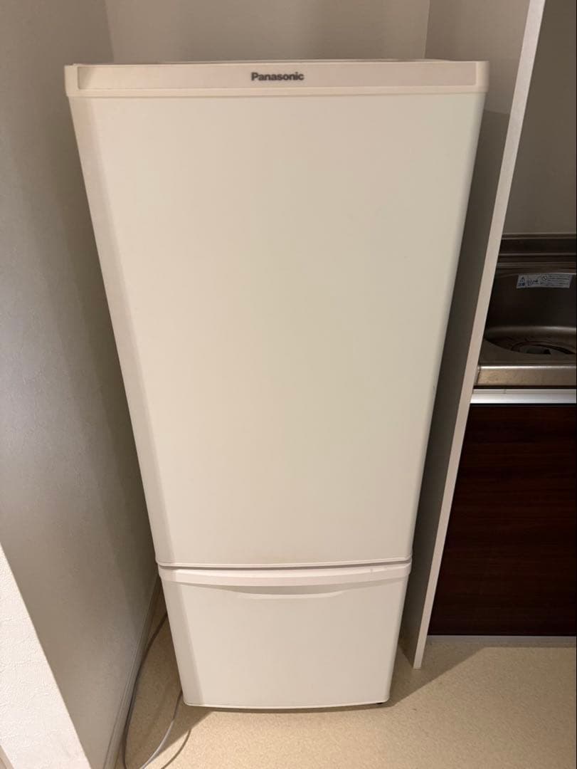 Panasonic ノンフロン冷凍冷蔵庫　NR-B17CW-W 2020年製