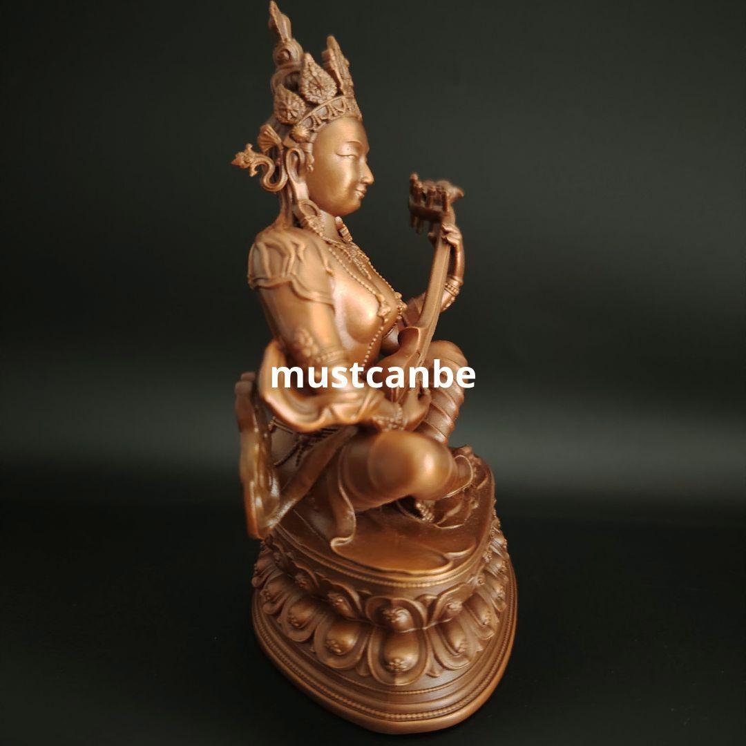 仏教美術 仏像 妙音天女仏像 銅製品工芸品 置物