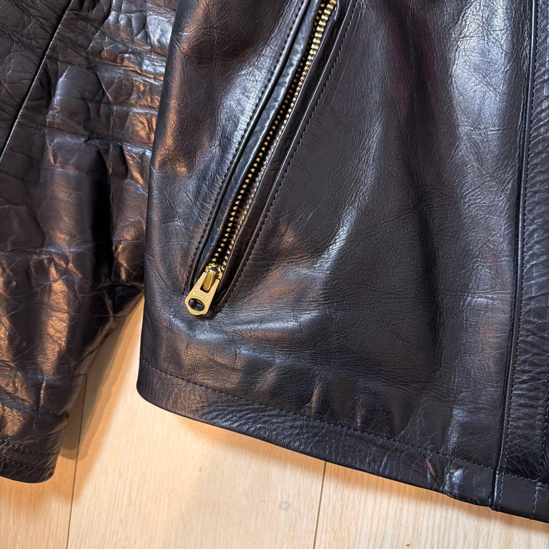 マ*イ様 希少❣️CALEE❣️シングルライダースジャケット