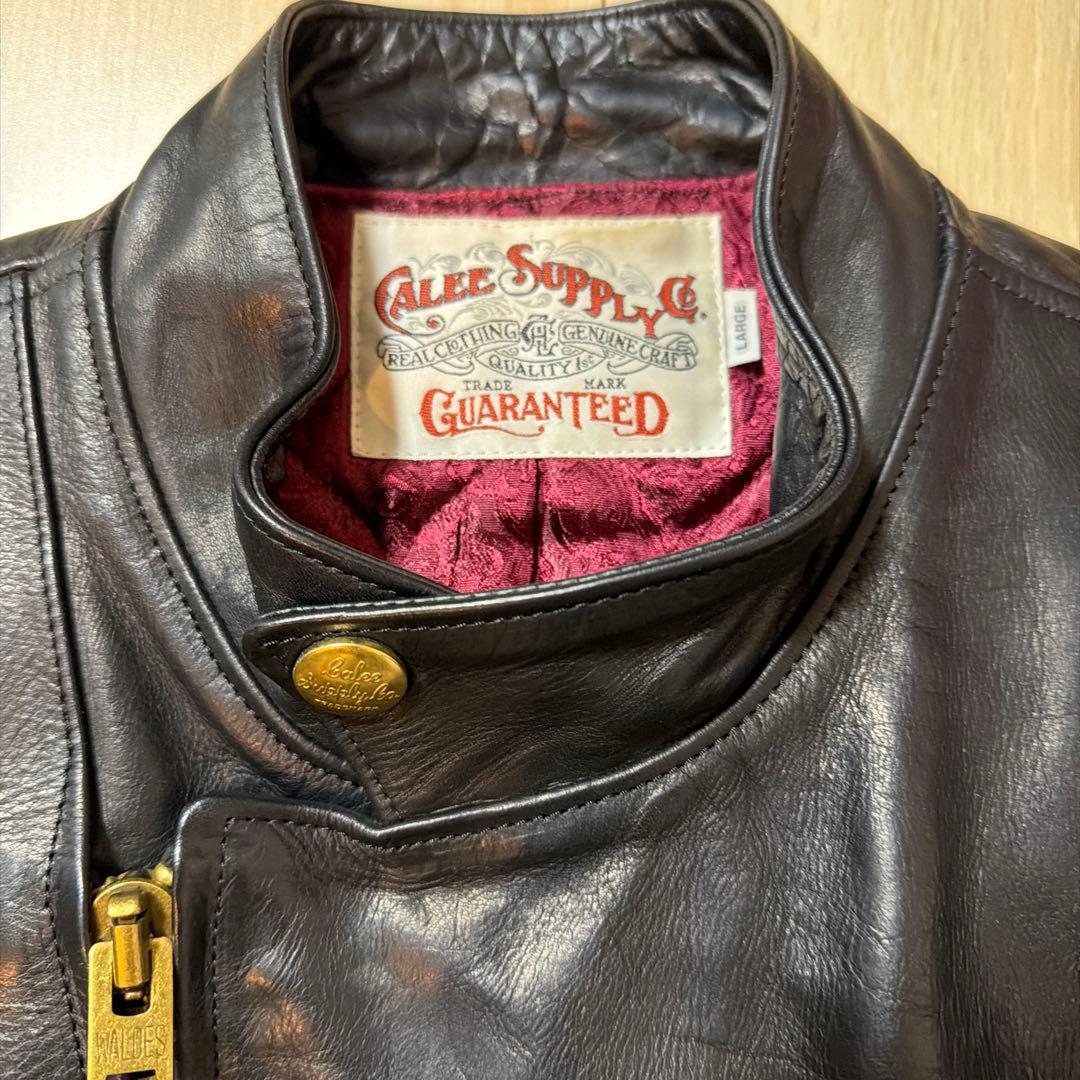 マ*イ様 希少❣️CALEE❣️シングルライダースジャケット