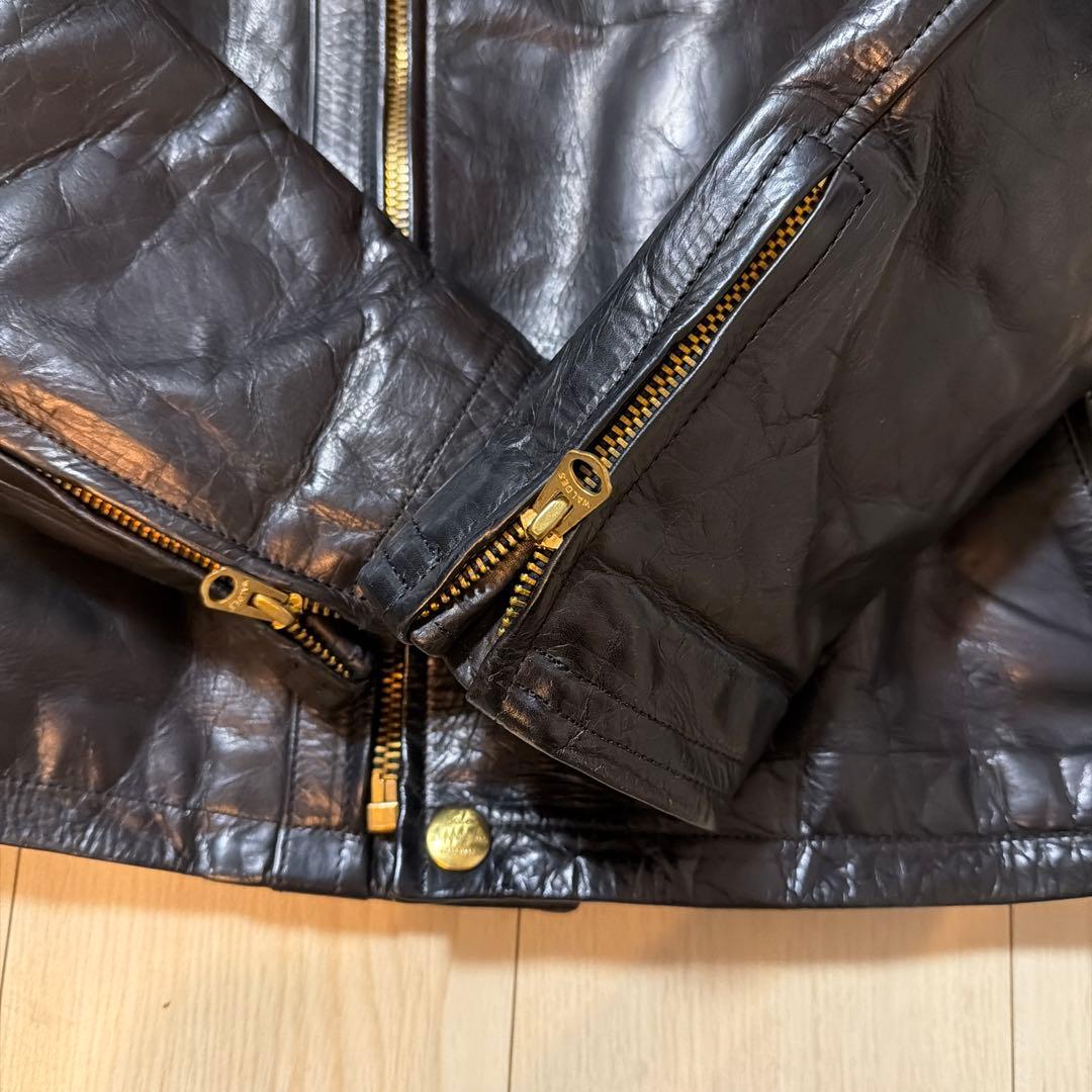 マ*イ様 希少❣️CALEE❣️シングルライダースジャケット