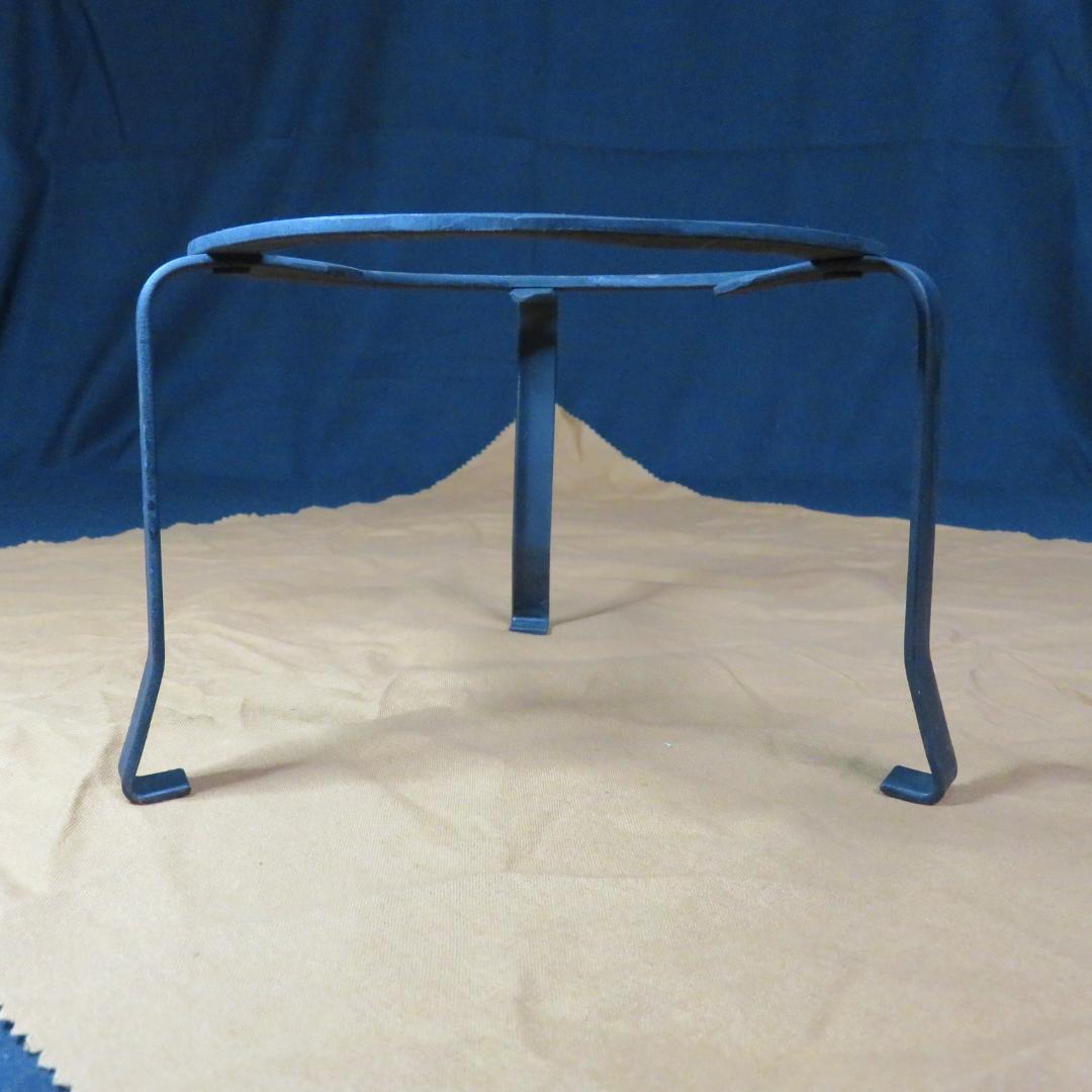 五徳 囲炉裏 炉端 キャンプ 鉄瓶 鉄鍋 炉 茶道具