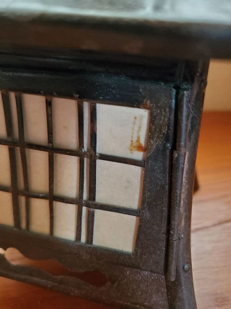 灯籠　銅製　年代物　アンティーク　美品　骨董品　No.2