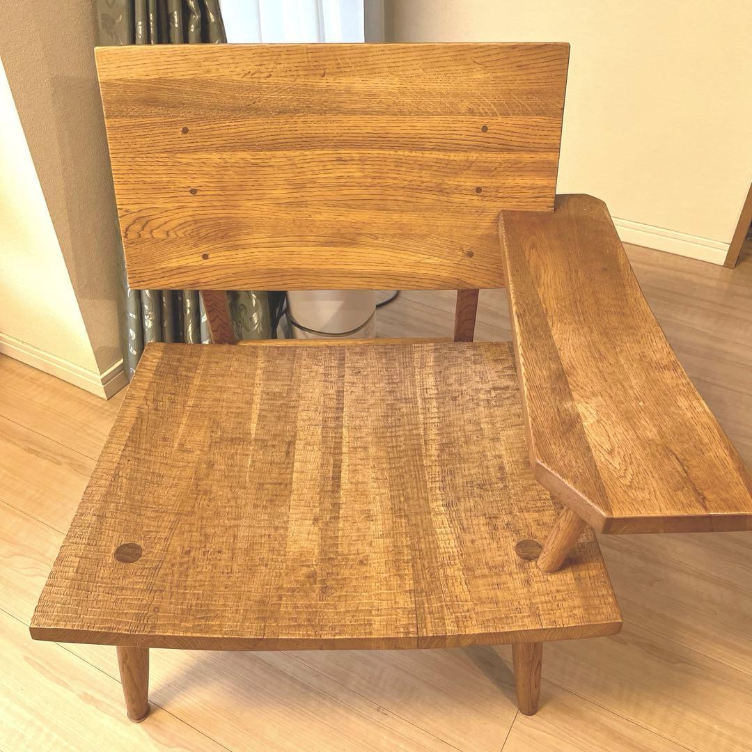 pika-p　天然木　手彫り椅子　アンティーク　1脚