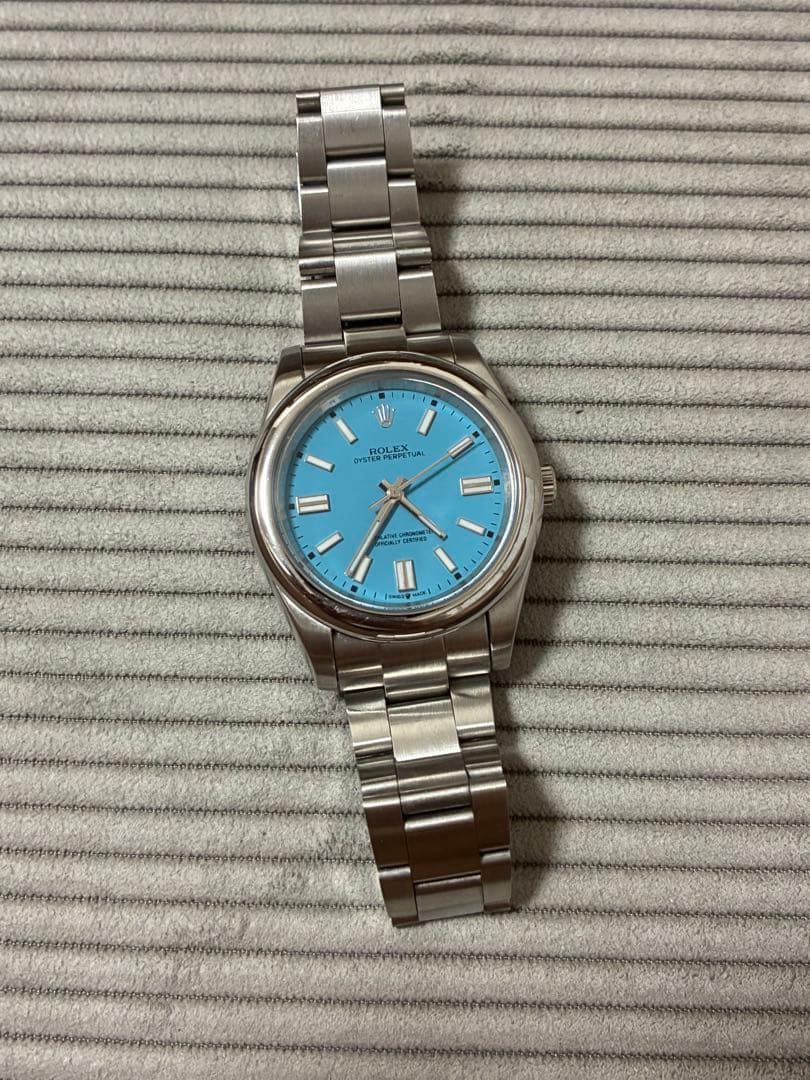 オイスターパーペチュアル　ターコイズ　mod