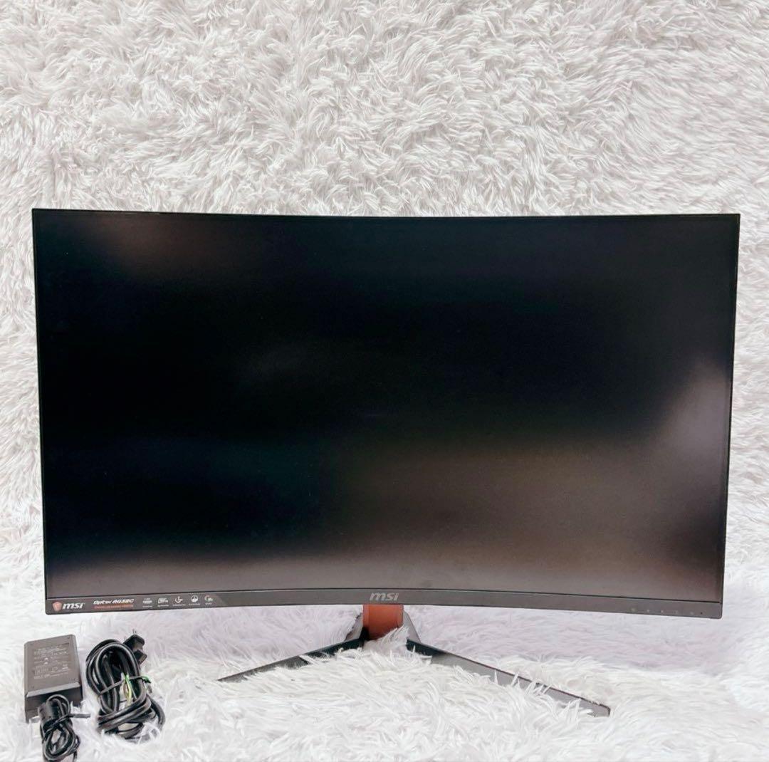 MSI Optix AG32C 31.5インチ ゲーミングモニター curved