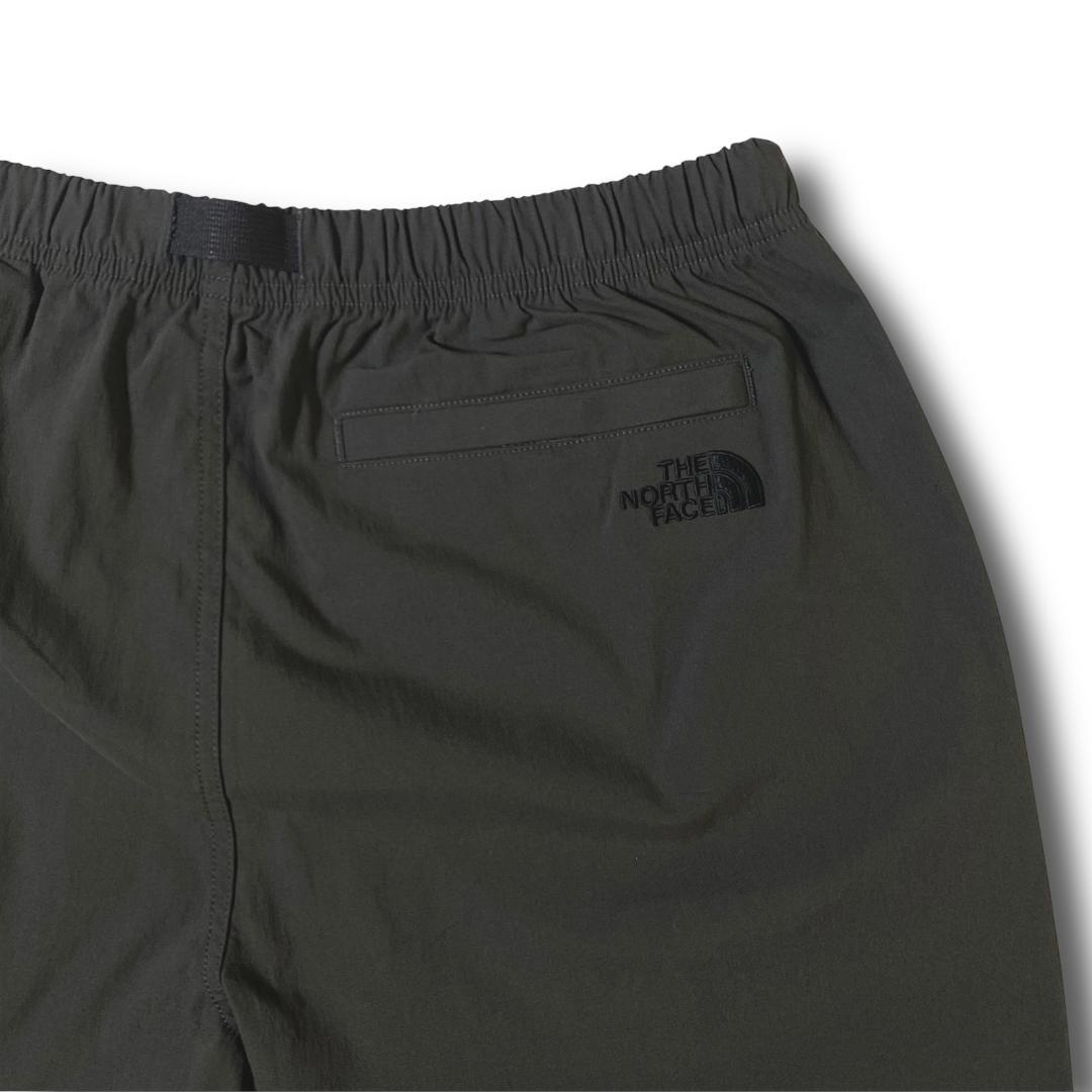 M 新品 ノースフェイス ロゴ刺繍 ストレッチ テーパードパンツ チノパン