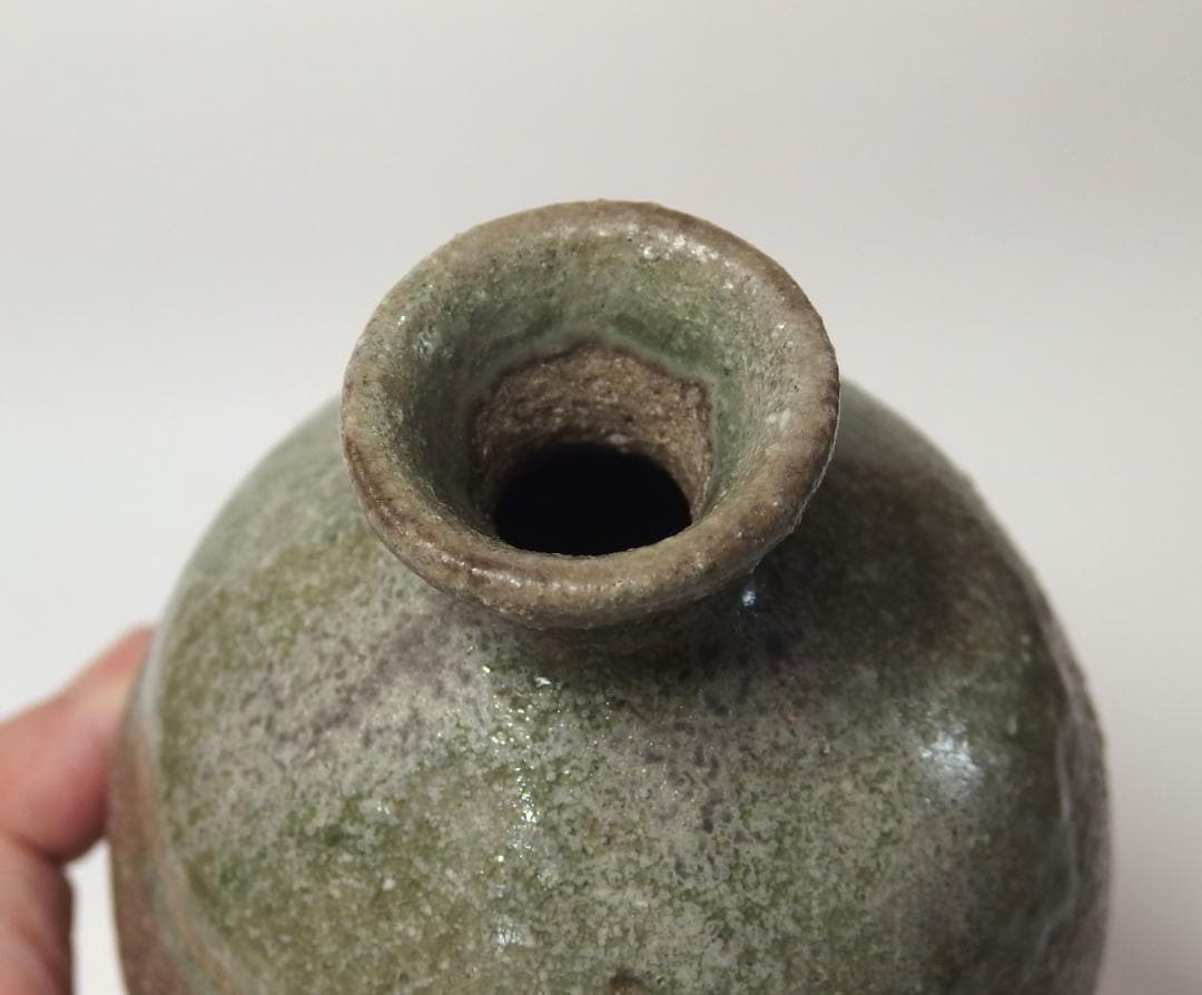 江崎一生作/壺/徳利/酒器/共箱/未使用品