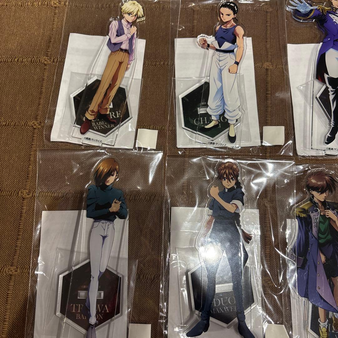 ガンダムW 30周年記念 アクリルスタンド　全8種セット