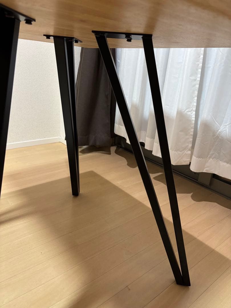 KANADEMONO スクエアテーブル 北欧 ダイニングテーブル　カフェテーブル