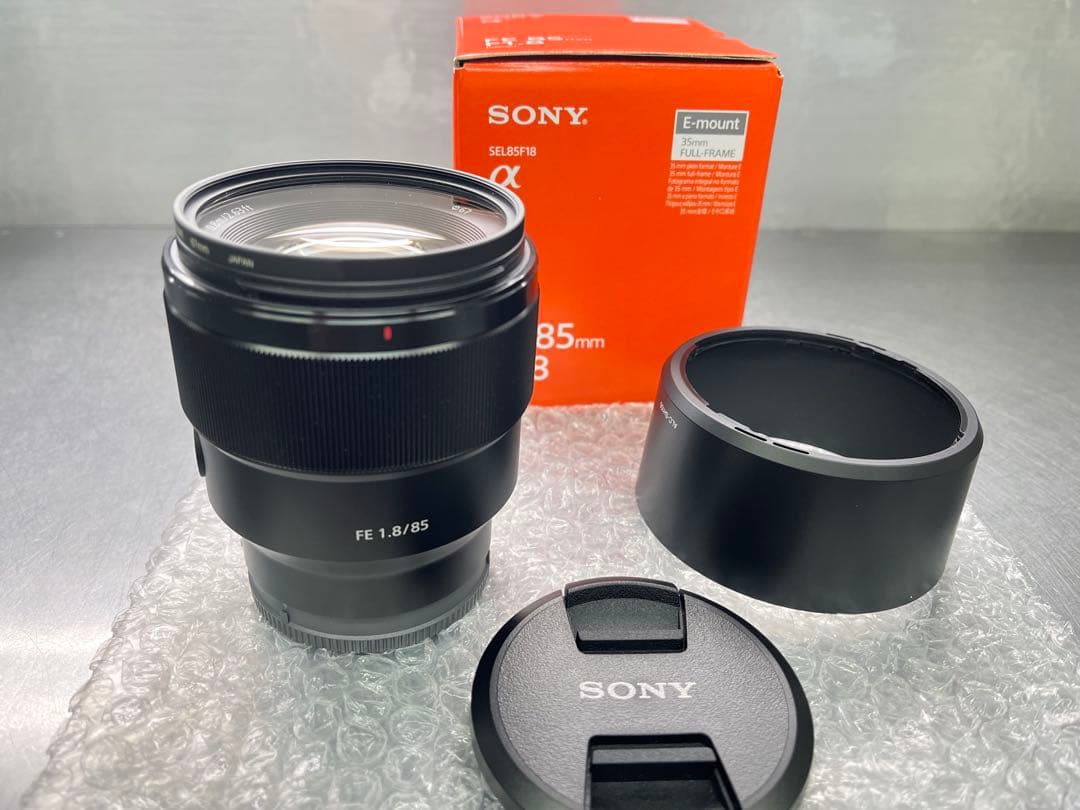 SONY FE 85mm F1.8 Eマウントレンズ