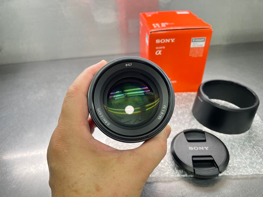 SONY FE 85mm F1.8 Eマウントレンズ