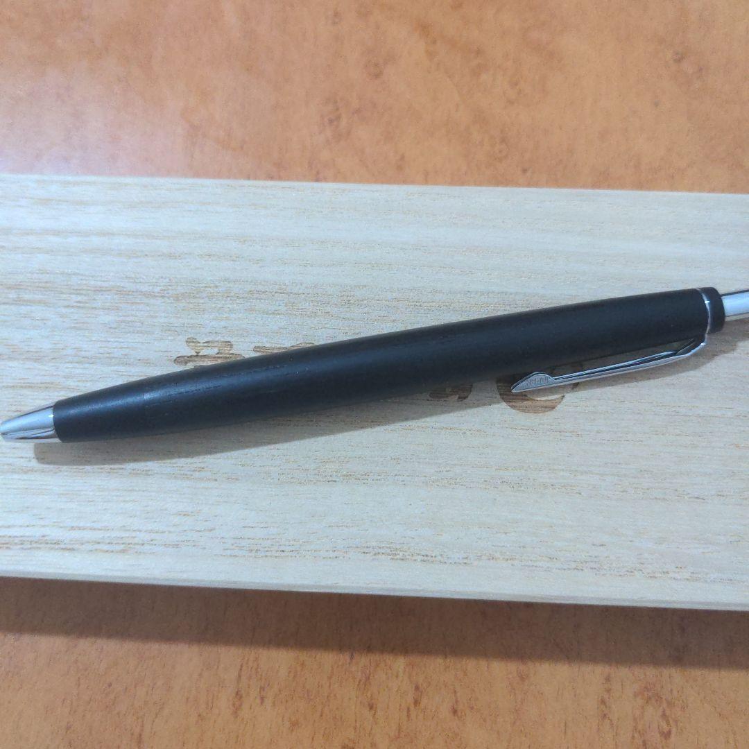 野原工芸　ハカランダ　スリムボールペン(シルバー)