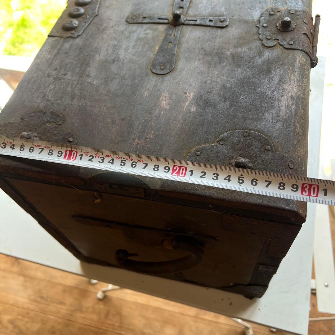 アンティーク 木製ボックス 中型