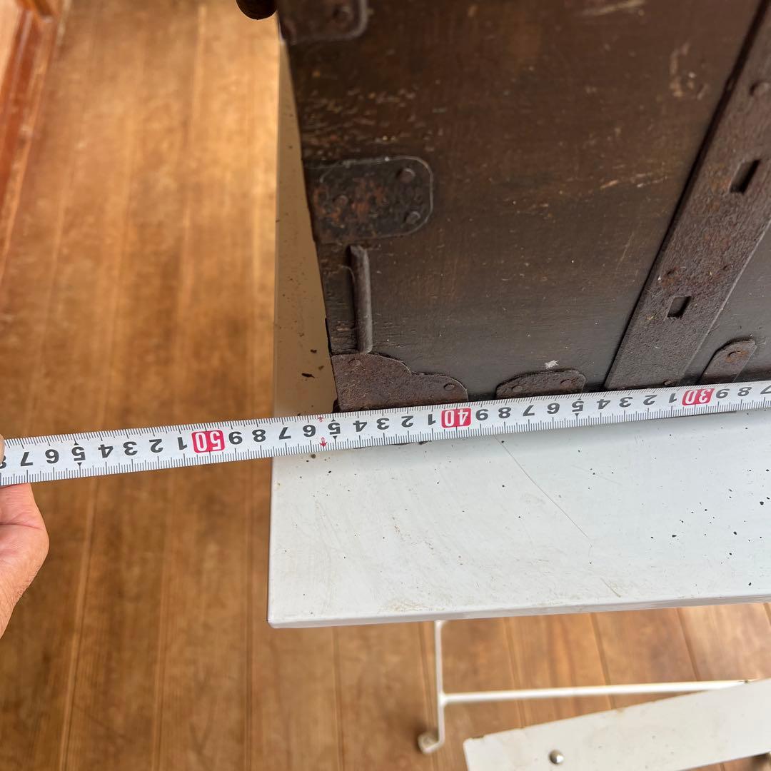 アンティーク 木製ボックス 中型