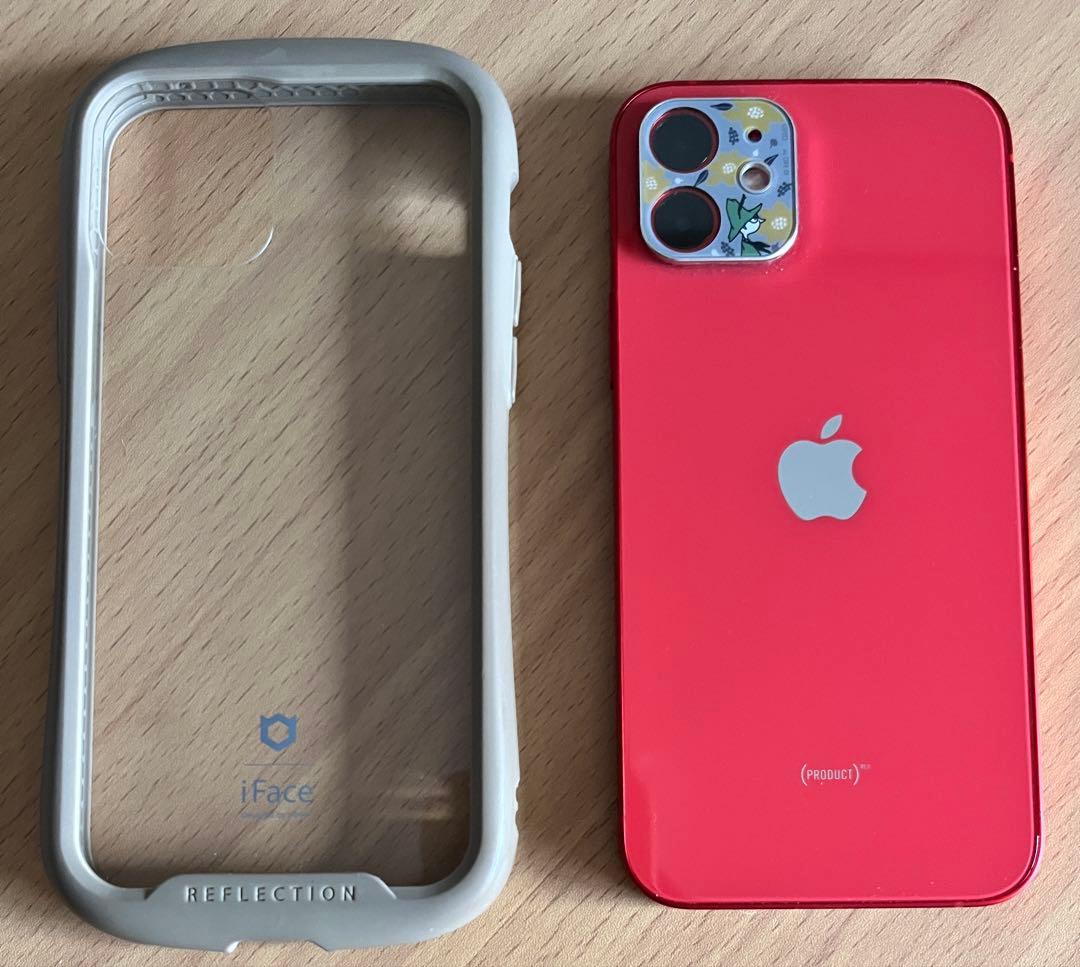 超美品 SIMフリー iPhone 12 PRODUCT RED 赤 64GB