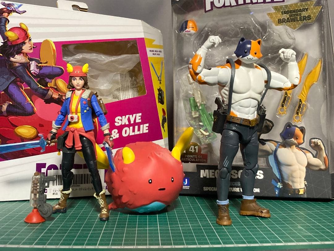 フォートナイト ニャッスル.スカイ　フィギュアセット