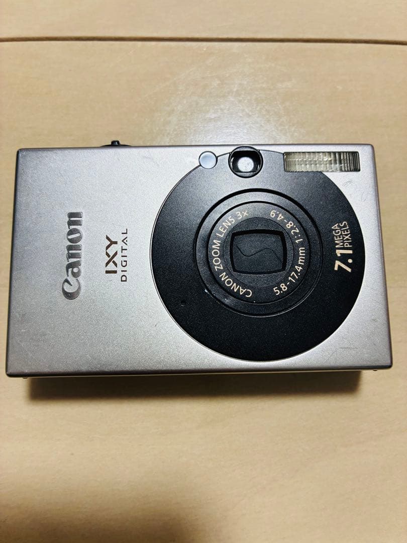 動作確認済　デジカメ　CANON IXY