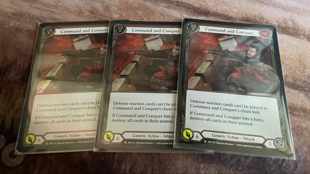 その他 FAB Command and Conquer foil RF