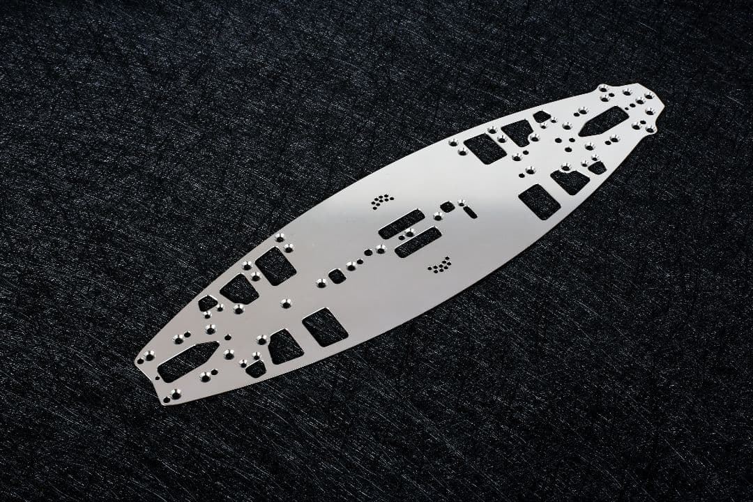 MR33 MTC3 1.2mm スチールシャーシセット*1 予備ビス*1