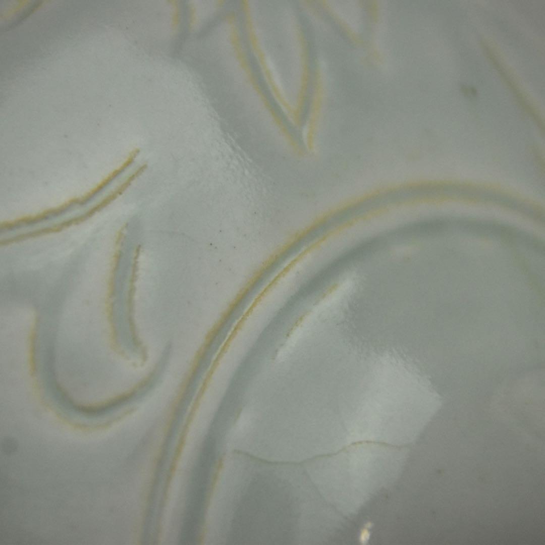 北宋　景徳鎮　青白磁　蓮華文瓶　中国陶磁器