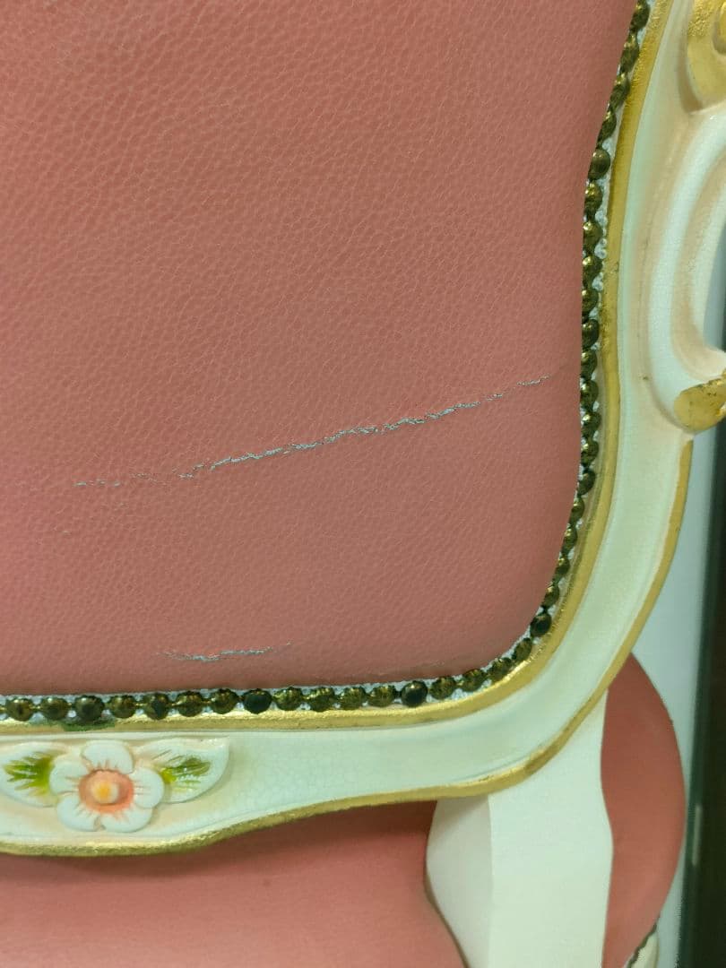 ロココ調 ダイニングチェア 1脚（４つ目）