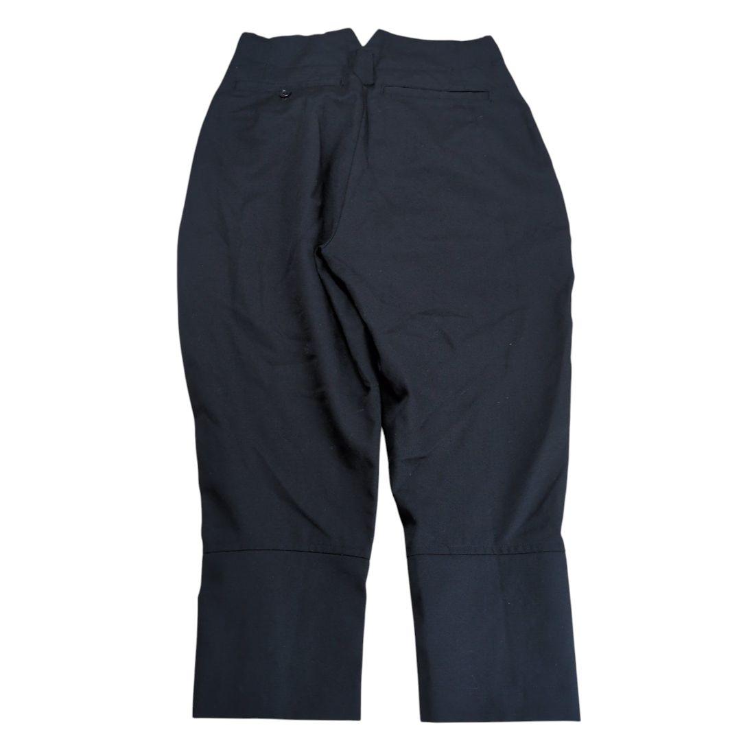 【美品】ブラックコムデギャルソン 裾ボタン 寅壱 ウールパンツ