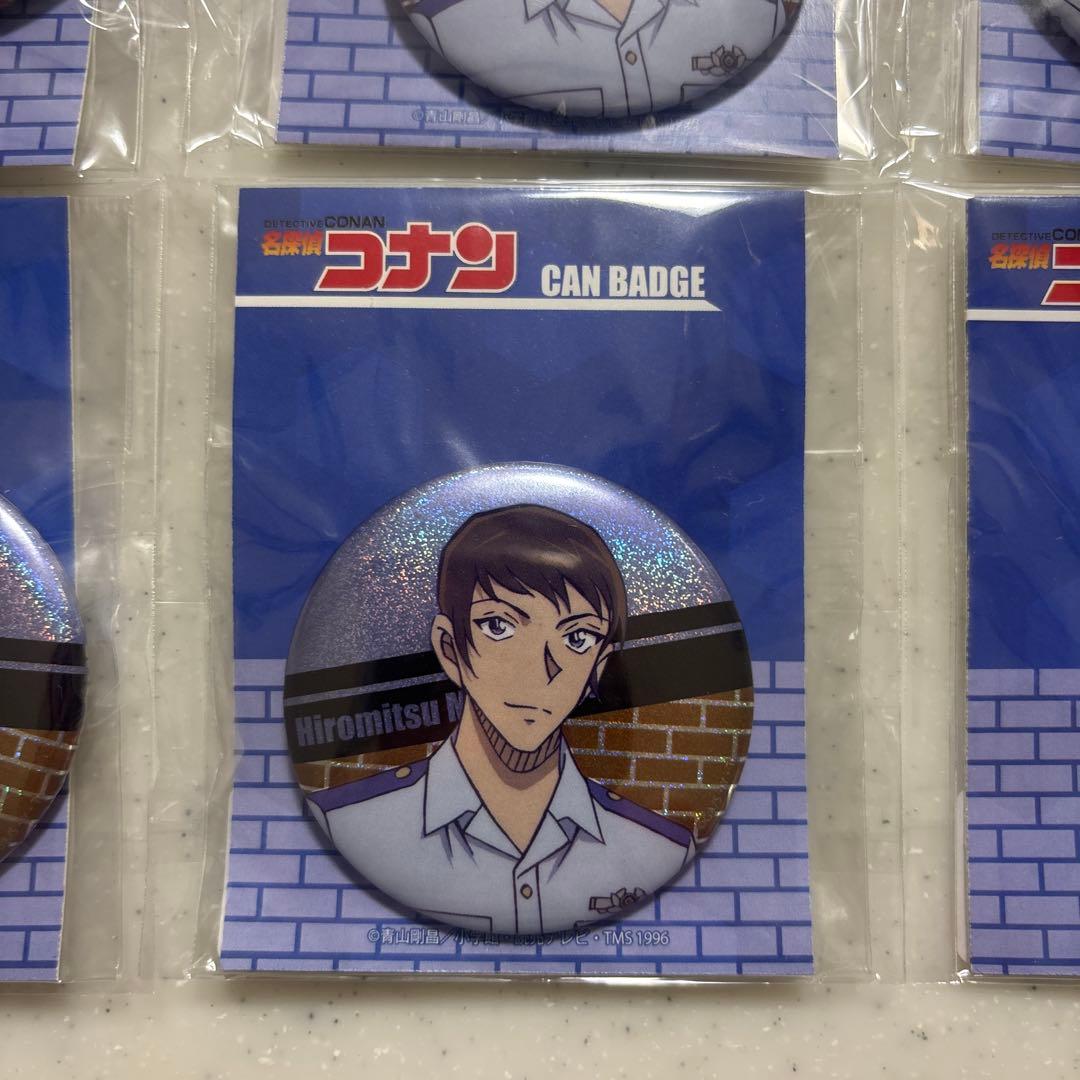 名探偵コナン 諸伏景光 ホログラム缶バッジ まとめ売り 警察学校