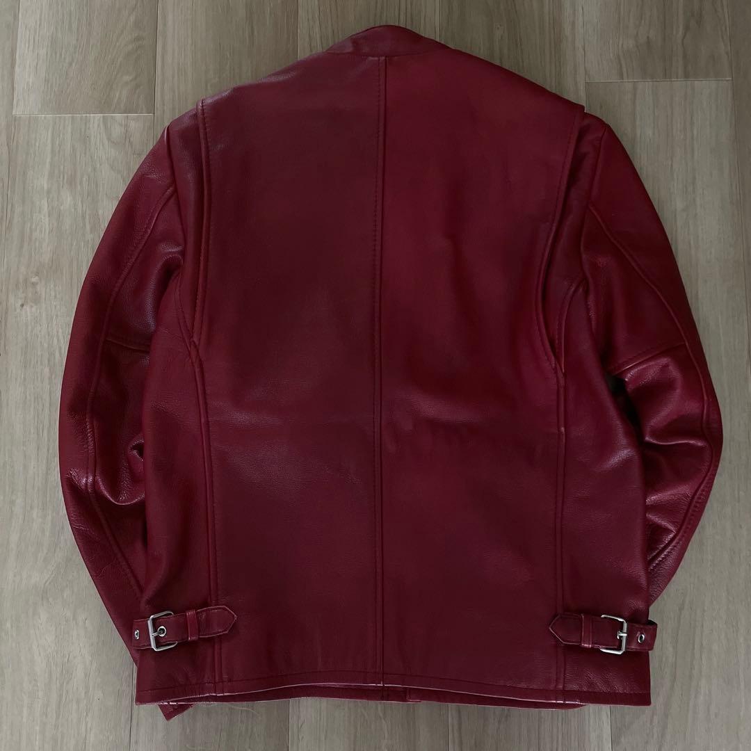 美品 Schott ショット クラシックレーサー レザーライダースジャケット M