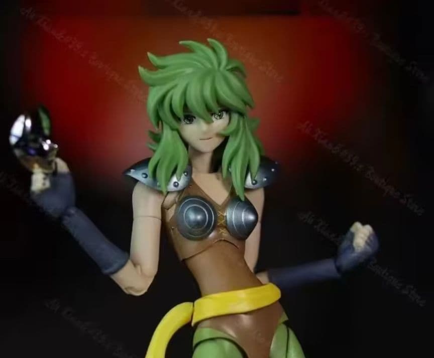 聖闘士聖衣神話サイズ　白銀聖闘士　蛇遣い星座　シャイナ　新規造形フェイス付き