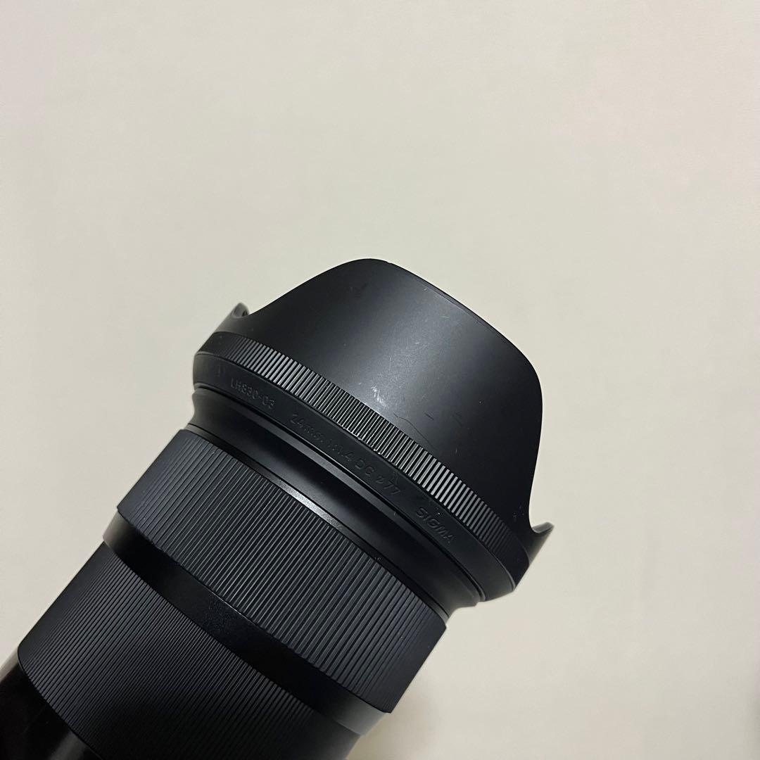 SIGMA 24mm F1.4 DG Art レンズ 77mm