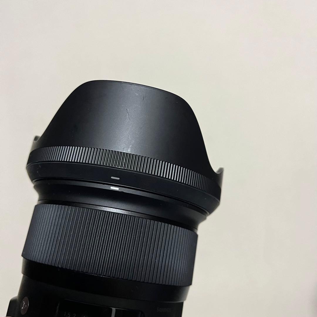 SIGMA 24mm F1.4 DG Art レンズ 77mm