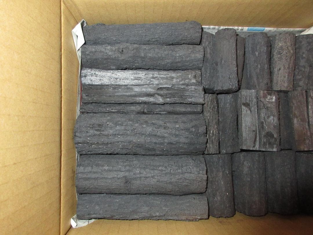 送料込【逢絢亭・新品】茶の湯炭 組炭 風炉用 国産くぬぎ炭 ５点前分 日本製