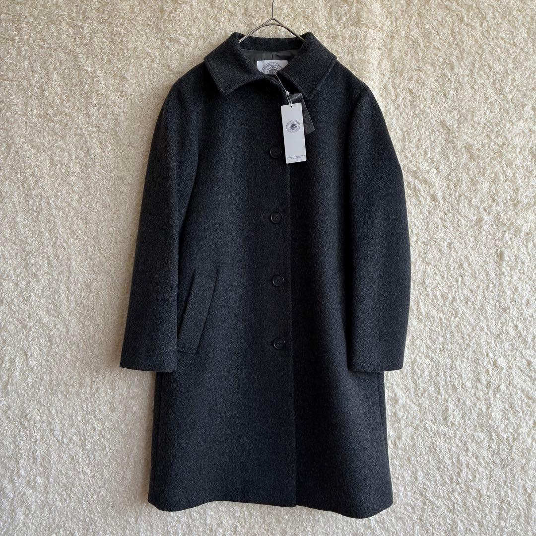 ジェイプレス J.PRESS オンワード樫山 ステンカラーコート P5 タグ付