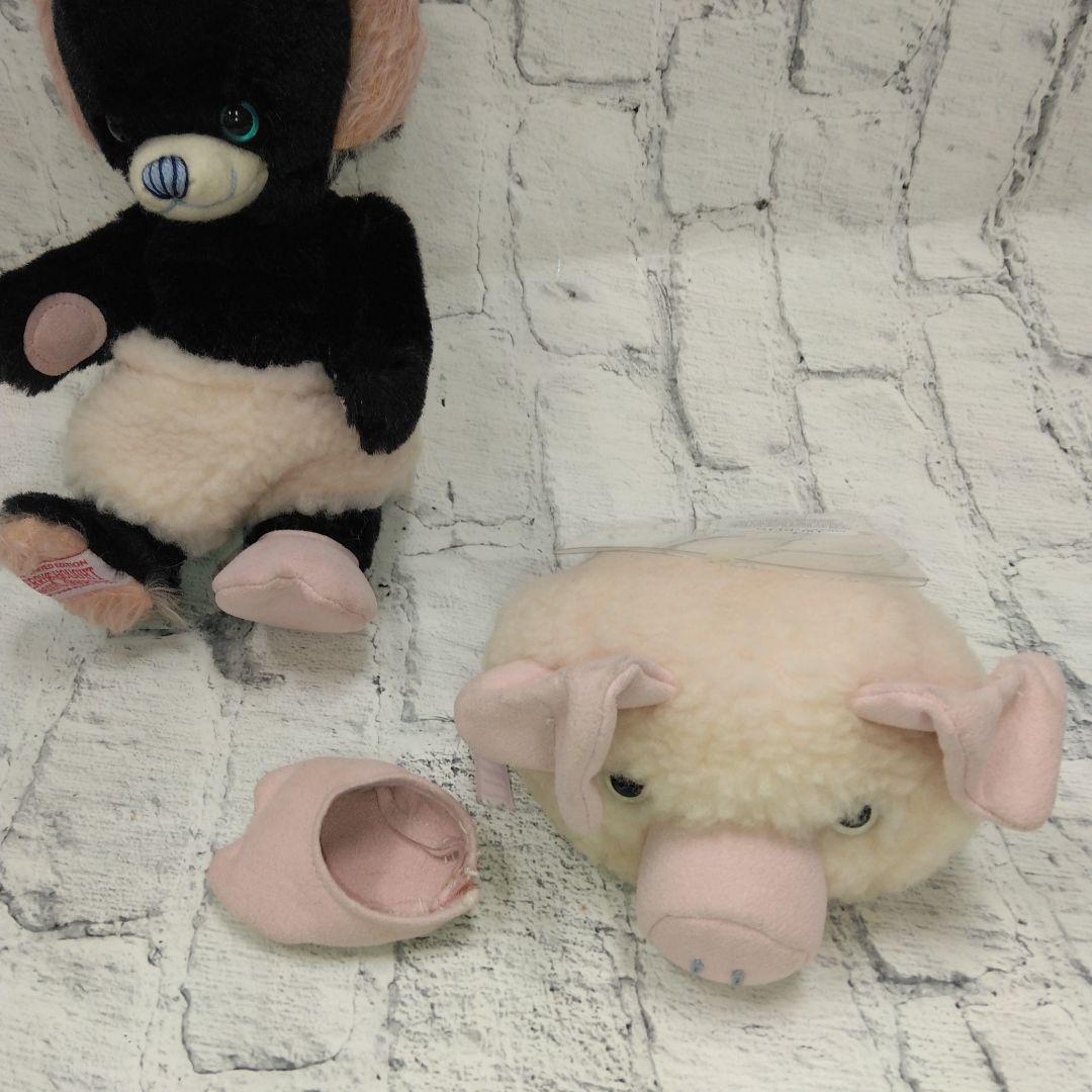 メリーソート　超希少！ぶたちゃんかぶり物ブラックチーキー