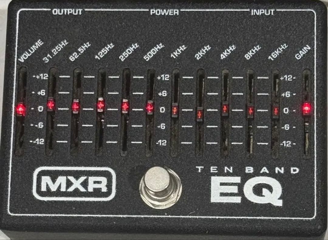 MXR Ten Band EQ ギターエフェクター　イコライザー