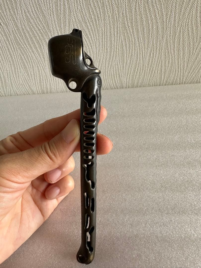 龍文堂造　銅矢立　銀象嵌