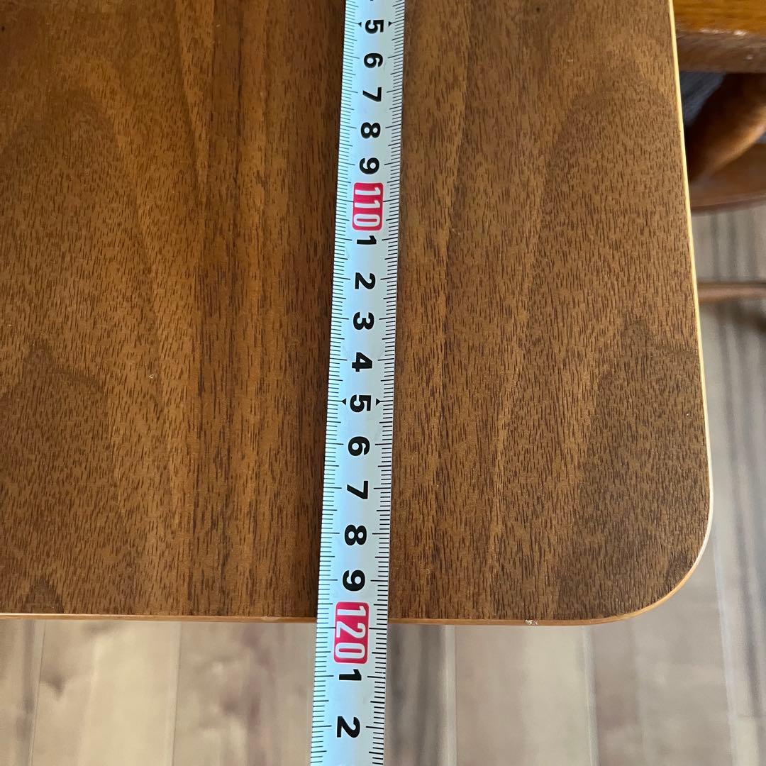 処分　木製ダイニングテーブル　ウニコ好き　北欧好き　120✖️80