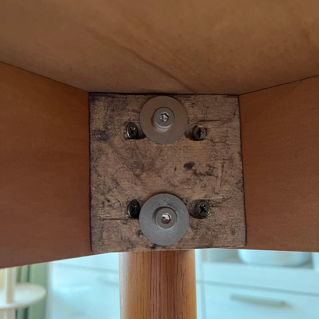 処分　木製ダイニングテーブル　ウニコ好き　北欧好き　120✖️80