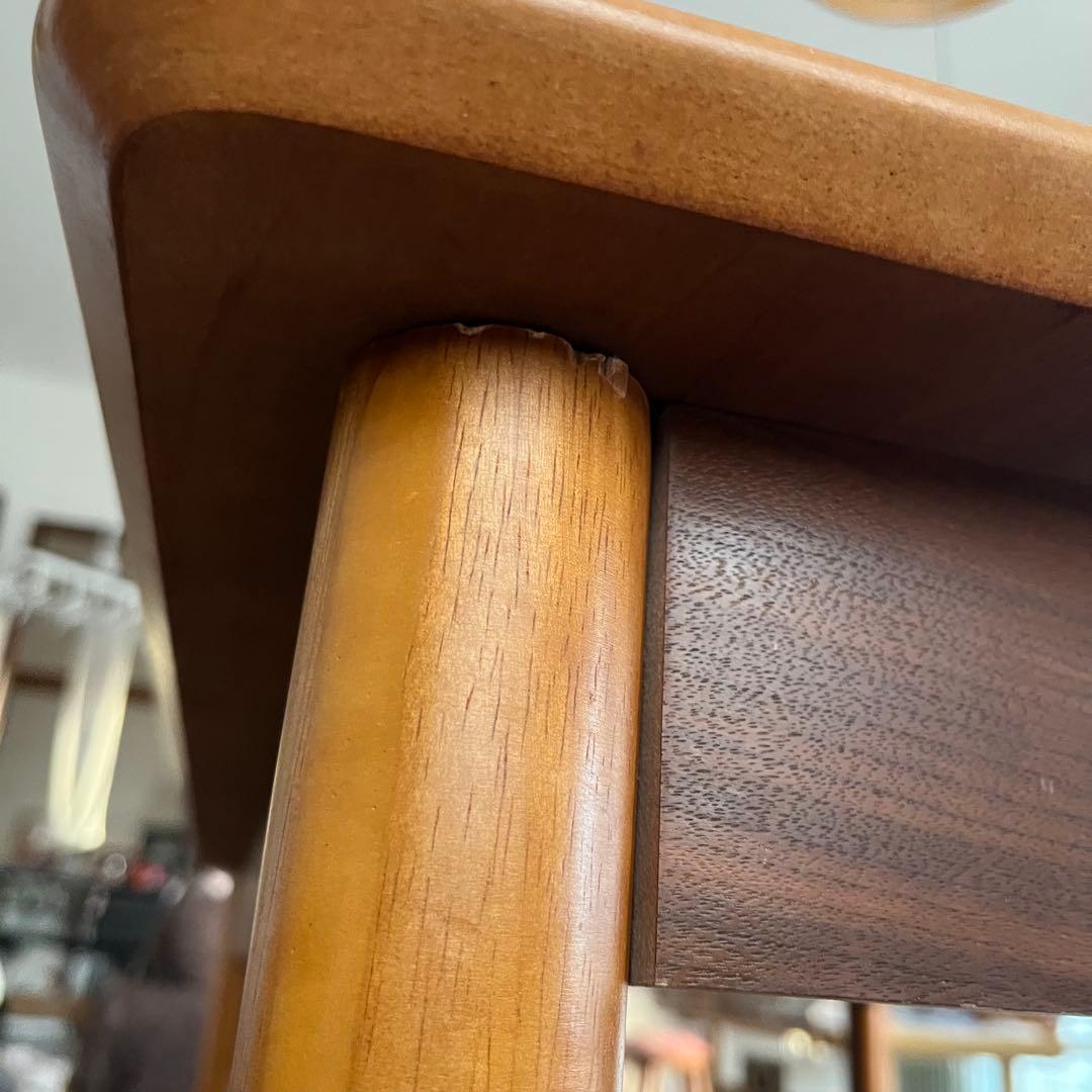 処分　木製ダイニングテーブル　ウニコ好き　北欧好き　120✖️80