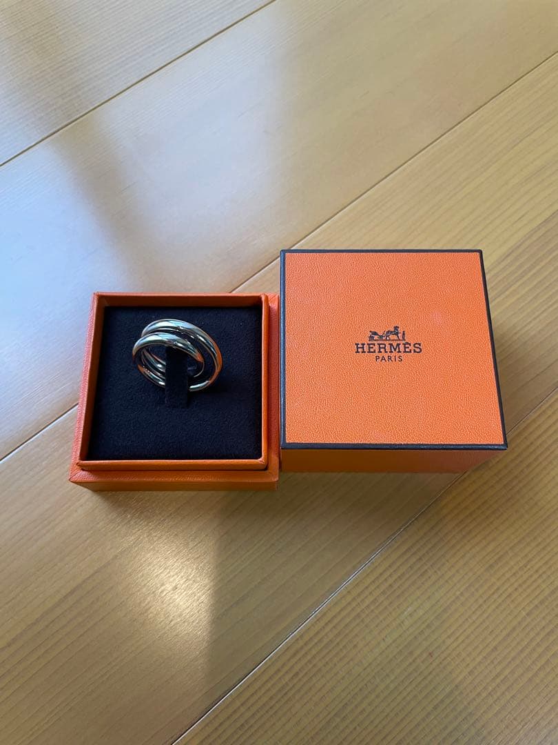 エルメス　シルバーリング51 11号