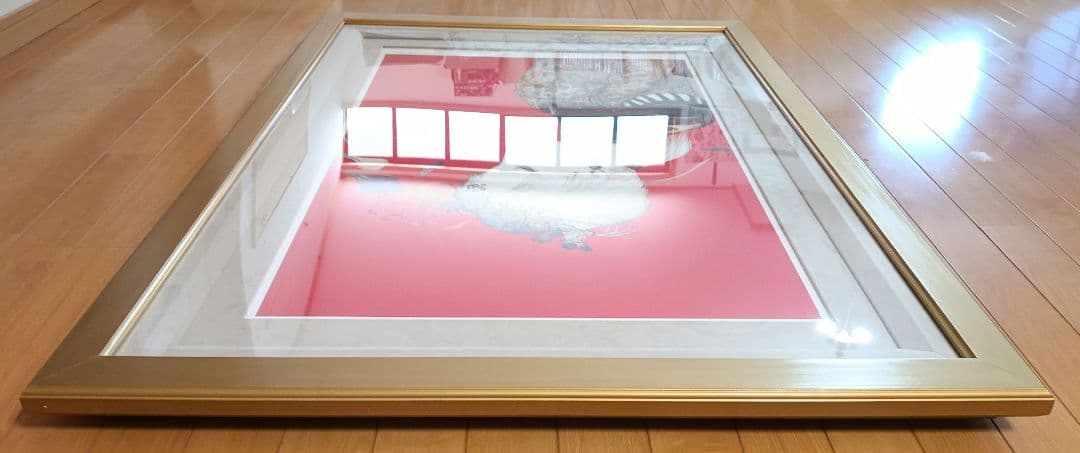 天野喜孝『紅い皇子』154/350　直筆サイン　ミクスドメディア