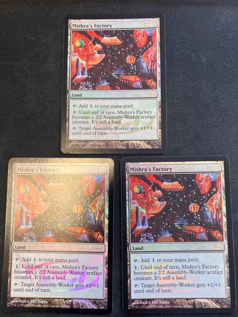 MTG 英語【Mishra's Factory】foil ジャッジ褒賞 秋