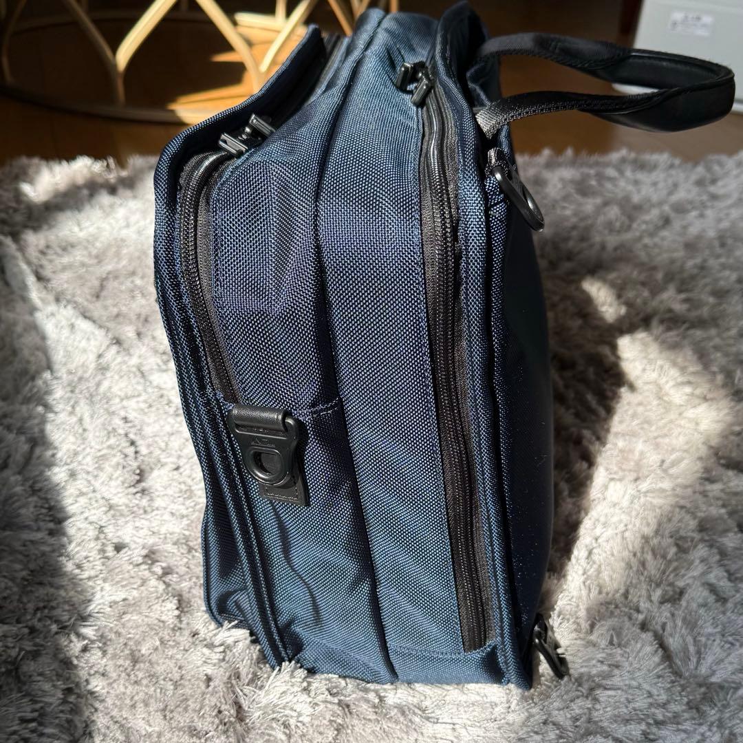 【美品】TUMI ビジネスバッグ ネイビー